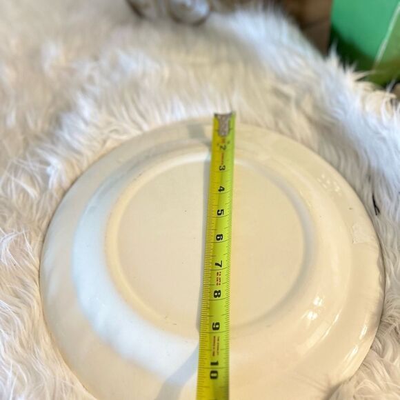 Vintage Blue and White Transferware Plate by Willow Ware Royal China 10.25 inche - Picture 4 of 4